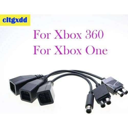 Cltgxdd 5Pcs AC Adapter Power Supply Converter Transfer Cable for Xbox 360 to for Xbox One to for xbox 360 slim to for 360 E Ver