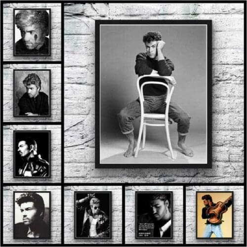 5d Diy Diamond Painting George Michael Poster Music Singer Diamond Embroidery Seaside Mysterious Full Diamond Home Decoration