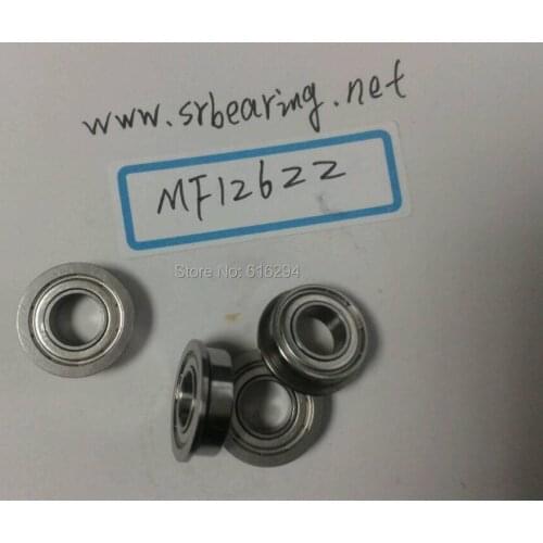 The high quality 20PCS MF126ZZ flange bearing 6*12* 13.6* 4mm MF126ZZ Flanged ball bearings --- free shipping