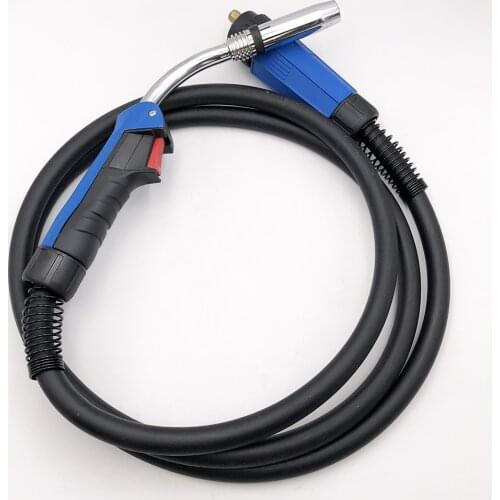 5M 350A Binzel Style MB36 36 KD 36KD CO2 Air Cooled MIG Torch with Euro Connector 16 Feet