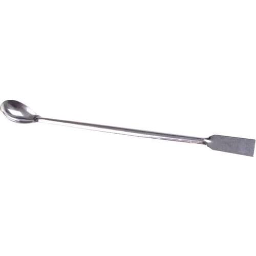 200mm Laboratory Supplies for Teaching Horn Spoon,Medicinal ladle with Spatula,Home Household Handy Tools Length