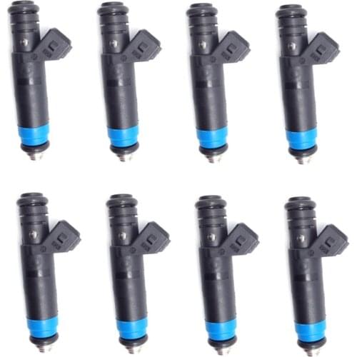 8PCS Set of Fuel Injectors For Buick Ford BMW Deka 80LB 850cc 1000cc EV1 Siemens OEM # FI114992 FI114991 XZGC5009 109991 80-8