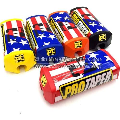 Dirt Pit Bike Motocross handlebar pads PRO TAPER Square 2.0 Fat Bar Pad for 1-1/8" bars Free Shipping