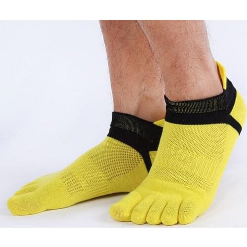 12pcs = 6 pairs Mens summer casual cotton socks toe socks factory direct high quality Brand Meias Sox EUR39-44 Male Socks meias
