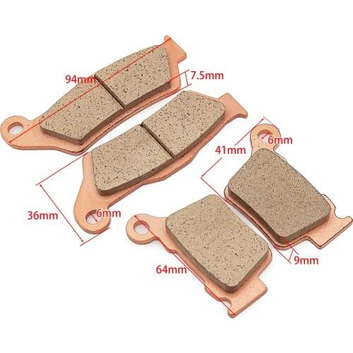 Motorcycle Front Rear Brake Pads For SX-F XC-F EXC 250 400 450 500 525 530 125 150 350 XC-W 200 300 XC SX SXS XCF-W