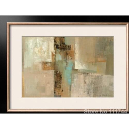 Modern art abstract Peninsula by Silvia Vassileva painting High quality Hand painted