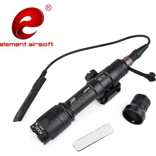 Element Airsoft Tactical Light Surefir M600C Gun Flashlight 366 Lumen Hunting Scoult Lamp weapons Light EX072 BK