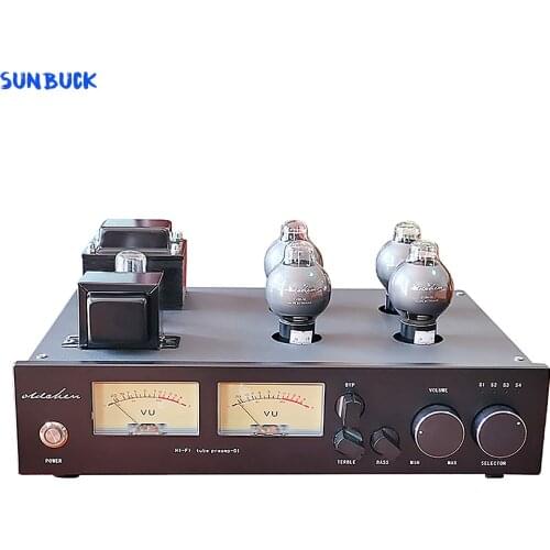 Sunbuck Laochen C1 6H8C CV181SE Tube Preamp HIFI Tube Preamplifier Power Amplifier Audio