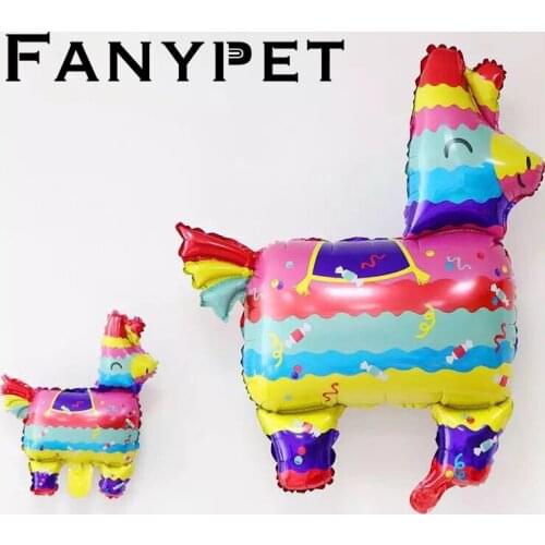 10PCS Muti pinata Sheep Foil Balloon Cartoon Animals Pet Air Balloons For Kids Baby Shower Candy Birthday Party Decoration Gifts