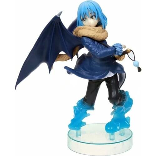 Japan Anime That Time I Got Reincarnated as a Slime Rimuru Tempest PVC Action Figure Toy Collection Model Doll Gift