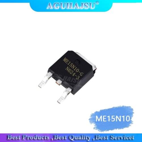10PCS ME15N10-G TO-252 ME15N10 TO252 15N10 new N-channel FET 15A 100V