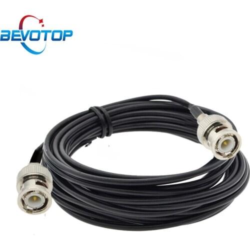 10PCS Male Plug to BNC Male Plug Pigtail RG174 50Ohm RF Coax Extension Cable CCTV Camera DVR System RF Coaxial Jumper