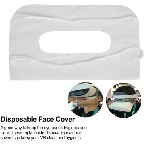 100PCS Universal Hygiene VR Mask Pad Disposable Eye Pad For Vive Oculus Rift 3D Virtual Reality Glasses For VR OculusQuest 2