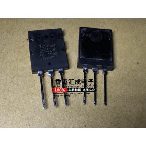 2SC5200 C5200 TO-3P transistor pair NEW Original