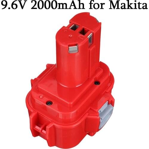 9.6V 2000mAh NI-CD Rechargeable Battery Power Tools PA09 for MAKITA 9120 9122 9133 9134 9135 9135A 6222D 6260D L10 Ni-CD