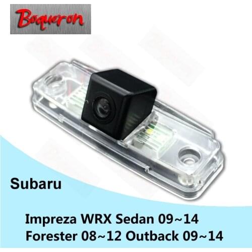 For Subaru Impreza WRX Sedan Forester Outback 08~14 SONY Waterproof HD CCD Car Camera Reversing Reverse rear view camera