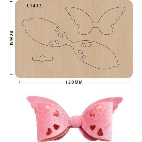 Bow Cutting Dies Diy Craft Scrapbooking Knife Mold Suitable For Common Die Cutting Machines On The Market