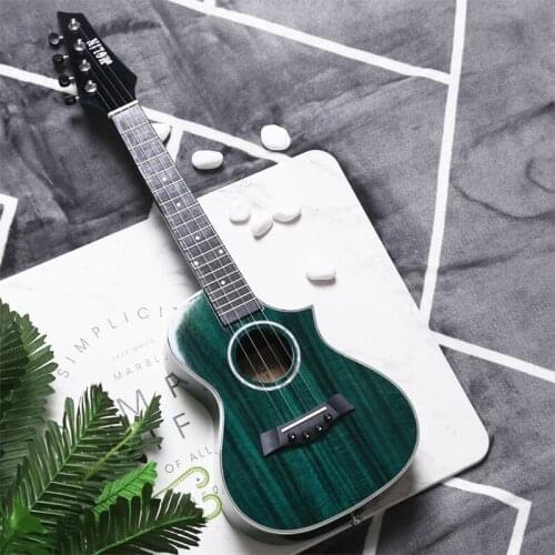 Wooden Ukulele Acoustic Classical Portable Adults Children Practice Small Guitar Concert Guitarra Stringed Instruments DG50JT