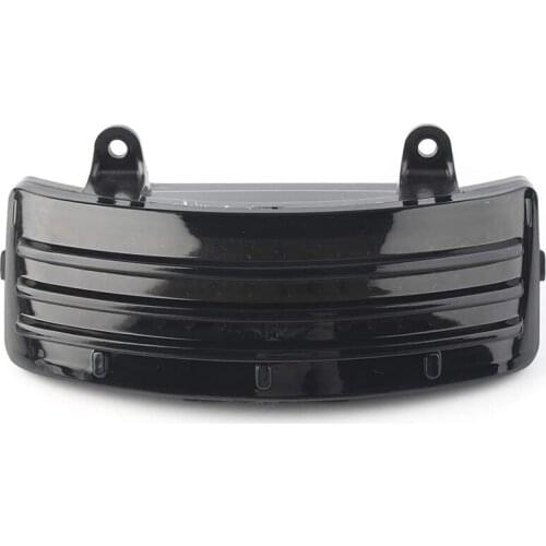 DHBH-Fender Tip Light LED Rear Tail Brake Lights for Touring 06-20 Street Glide Road Glide FLHX FLTRX FLHXS Models