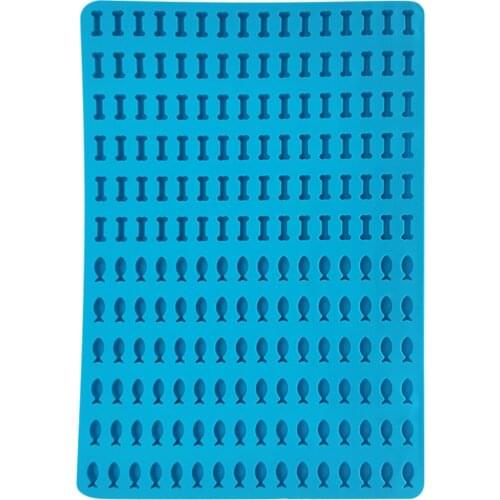 Flexible Silicone Dog Food Biscuit Mould Chocolate Cookies Pet Treats Baking Mold DIY Cookie Dog Cookie Mat