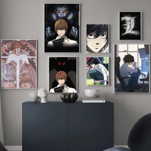 Classic Japanese Anime DEATH NOTE Ryuk Home Decor Decoration Wall Poster Painting Picture Art Printed Home Bedroom Living Room