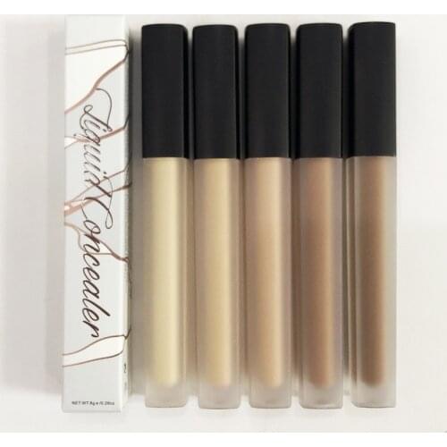 Beauty Makeup Face Liquid Concealer Cover spot Dark circle long lasting Cream Contour Foundation Cosmetics Private label Custom