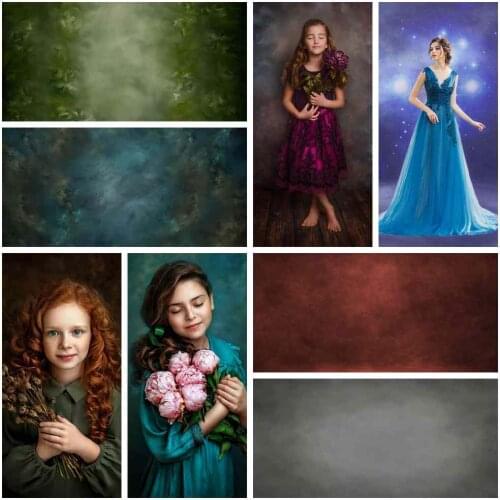 Mocsicka Abstract Baby Child Portrait Backdrop for Photography Gradient Solid Color Texture Retro Photo Background Photo Shoot