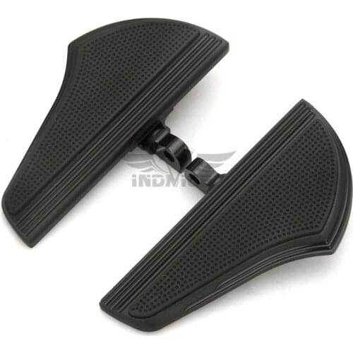 Motorcycle passenger Defiance floorboards Black CNC Male Mount Foot Pegs for harley Touring FLHX PEG Dyna Sportster XL