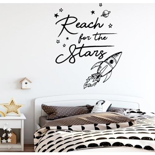 Cartoon stars Wall Art Decal Wall Stickers Pvc Material For Living Room Kids Room Art Decals