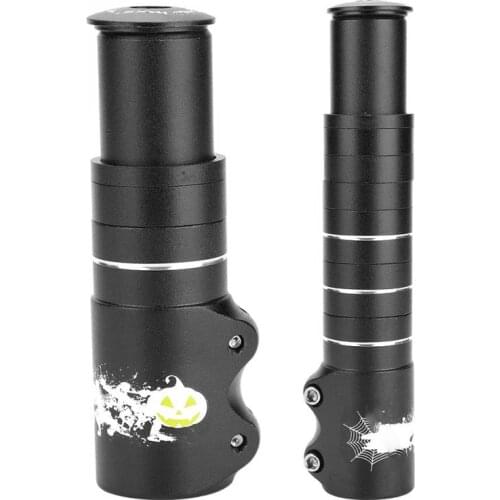 Aluminum Alloy Road Bike Fork Stem Riser Extender Extension Mountain Bicycle Front Fork Cycling Raiser Handlebar Riser Adapter