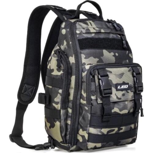 Fishing Tackle Storage Bag Backpack Fishing Gear Water-Resistant Fishing Backpack With Rod Holder New