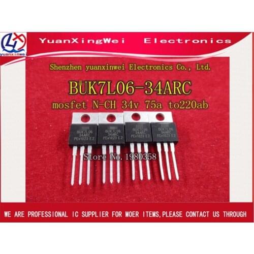 Free Shipping 10PCS Transistor BUK7L06-34ARC BUK7L06 34ARC to-220