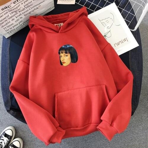 Wallace Graphics Print Harajuku Streetwear Art Sweatshirt Oversized Hoodie Men Punk Hoody Ladies Vintage Modern