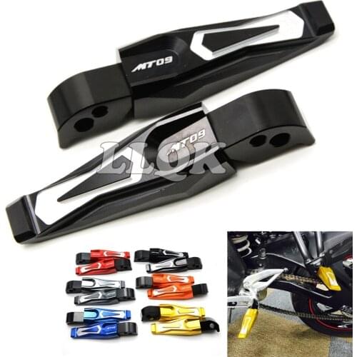 Motorcycle rear foot pegs CNC Tmax dirt bike footrest footpedals motorbike footrest pegs For YAMAHA MT-09 FJ09 FZ09 MT09 MT 09
