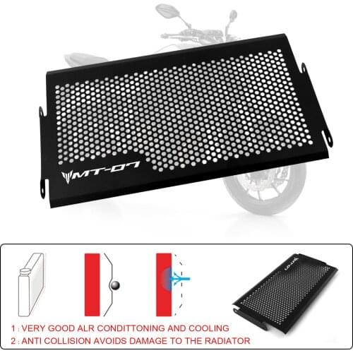 For YAMAHA XSR700 XSR MT07 FZ07 2014-2018 Motorcycle Accessories Radiator Grille Guard Protector Grill Protection Cover Net Guar