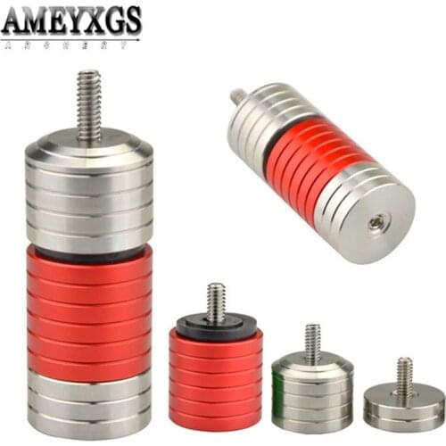 1pc Compound Bow Balance Bar Stabilizer Counterweight Archery Shock Absorber Bows Hunting Damper Weight Shooting Accessories