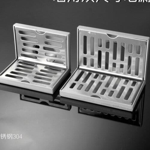 304 Stainless Steel Side Drainage Side Wall Shower Drainage Balcony Corner Floor Drainage Same Wall Drainage Floor