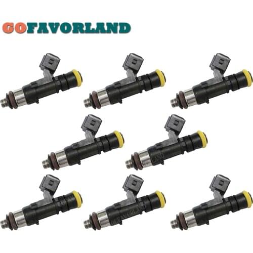 8Pcs Car Fuel Injector High Quality Iron Auto Accessories Arrivals 0280158827 0280158821 For Honda For Audi For Mazda For Dodge