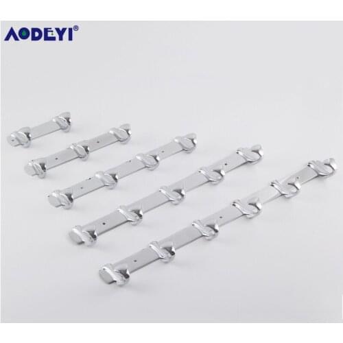 AODEYI Brass Robe Hook Modern Bathroom Kitchen Hanger Bath Hardware Set Chrome or Black Plated Bathroom Accessories 07-045