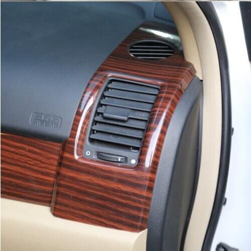 Imitation Wood Interior Air Outlet Window Door Handle Gear Cup Dashboard Decorated Mouldings For Honda CRV 2007 08 0910 11CAA298