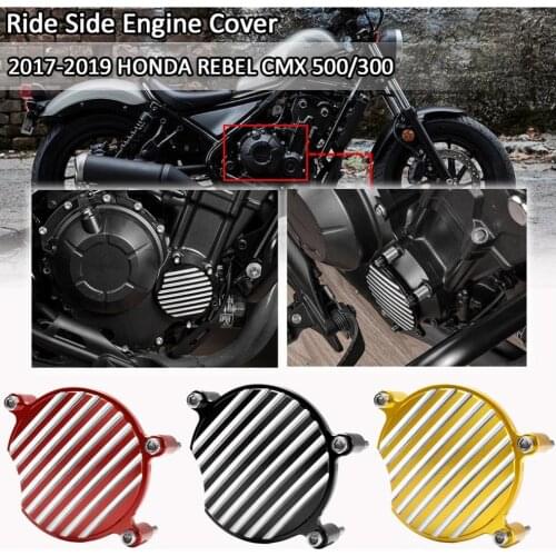 For 2017 2018 2019 HONDA Rebel CMX 300 500 CMX500 CMX300 Right Engine Cover Crash Case Guard Falling Protection Motor Parts