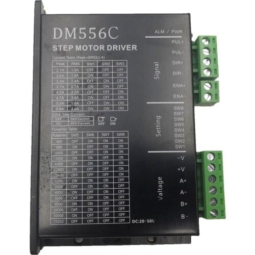 DM556C Step Motor Driver DM542 Pulse Replacement 5/24 Universal Tool which can match CNC Controller DDCSV3.2