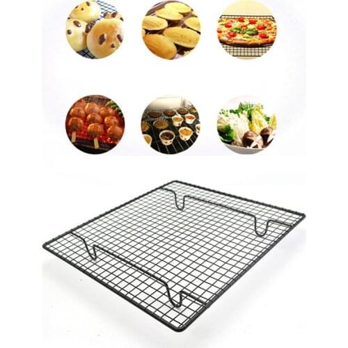 Bread Cake Cooling Rack Non-Stick Metal Grid Baking Tray Biscuit Bread Cooling And Drying Rack Baking Tools