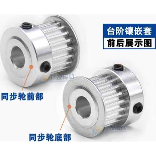 HTD3M 15 Teeth Pitch 3mm Bore 6mm 6.35mm7mm 8mm Synchronizing wheel Timing Pulleys for Stepper Servo motor ROBOTIC 3D Printer