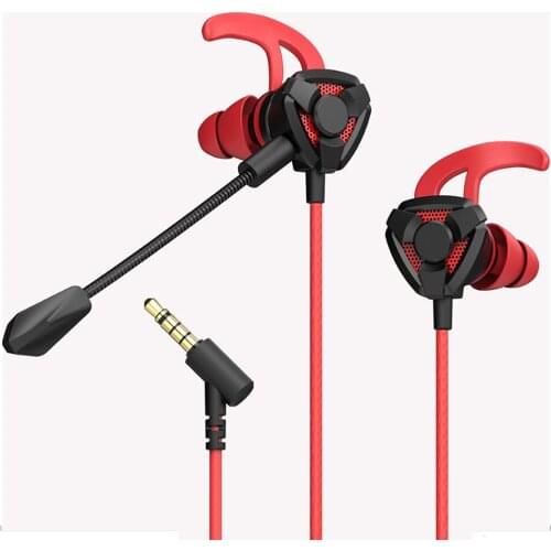 G9 3.5mm Gaming Earphone Wired Earphone with Microphone for Team Chatting Phone 3D Earphone Earbuds for PS4 Phone PC Laptop