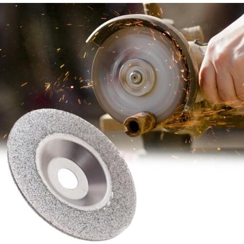 4" 100mm Diamond Coated Grinding Wheel High Hardness Wear-resistant Grinding Disc Wheel Power Tool Parts for Polishing