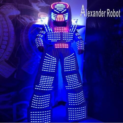LED Robot suit Costume /LED Clothing/Light suits/ LED Robot suits/ ALEXANDER robot