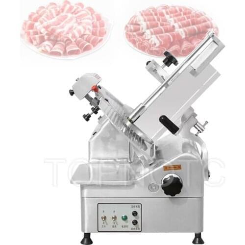 Meat Slicer Ham Slicer Cut Frozen Meat Machine Beef Mutton Roll Cut Machine Fully Automatic Frozen Fish Cutter