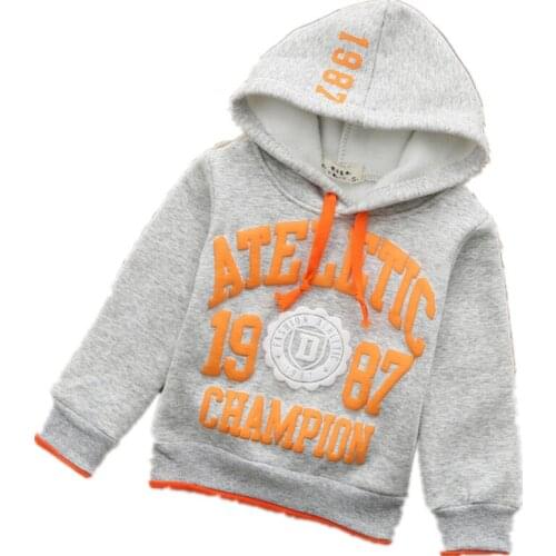 Lovely girls boys Child cartoon long-sleeved Plus velvet sweater YF140