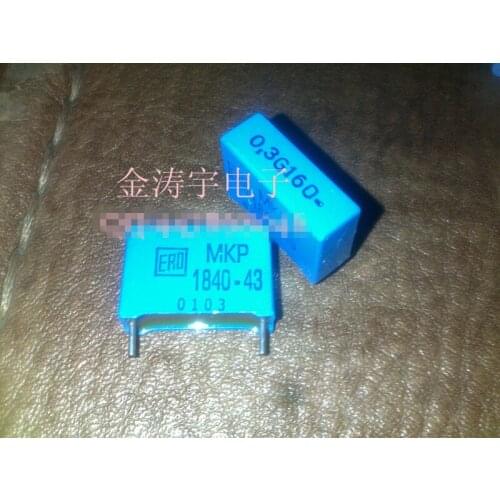 Original new 100% thin film precision capacitor MKP1840 series 300N 160V0.3uf 304 G block 2% (Inductor)